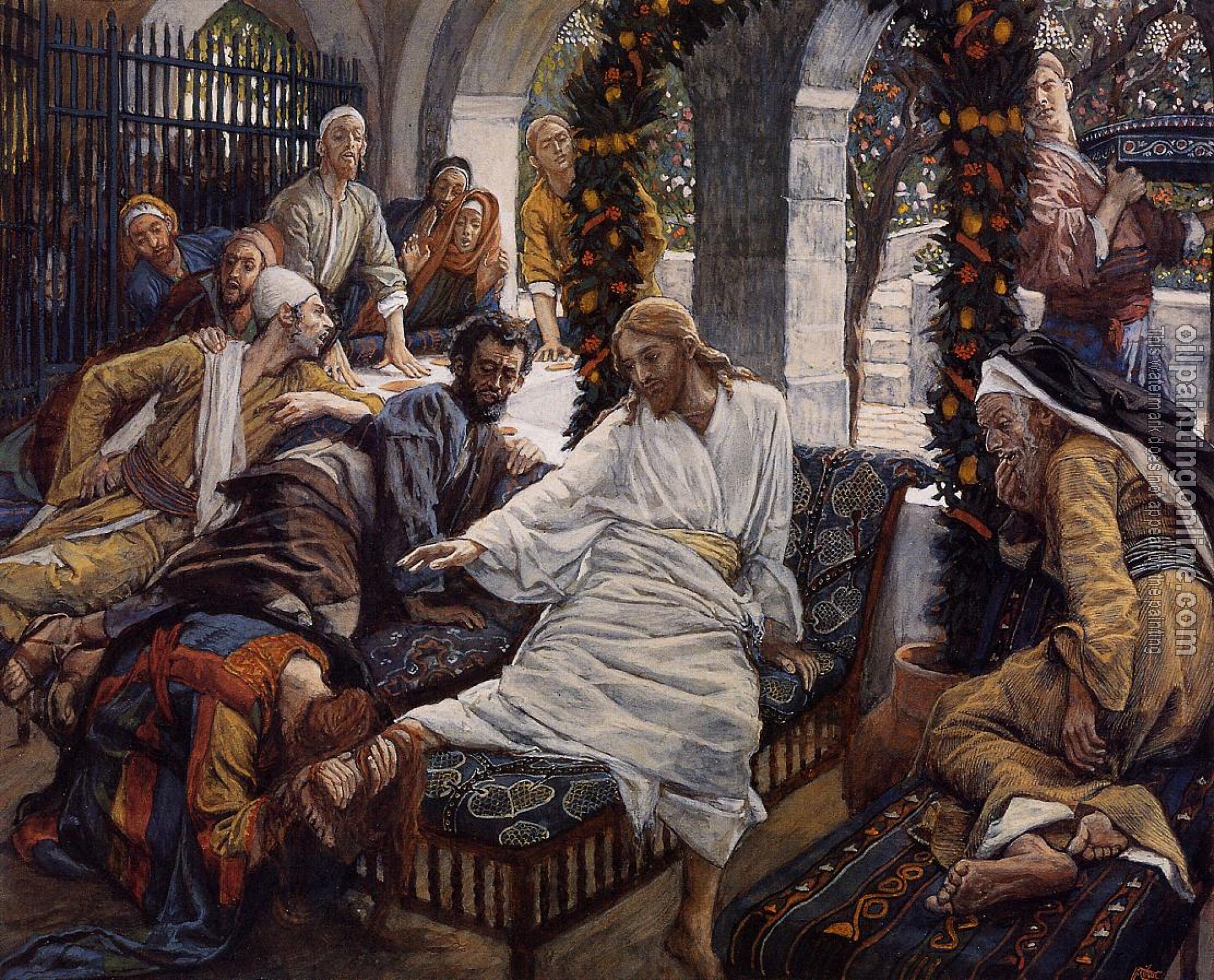 Tissot, James - Mary Magdalene's Box of Very Precious Ointment